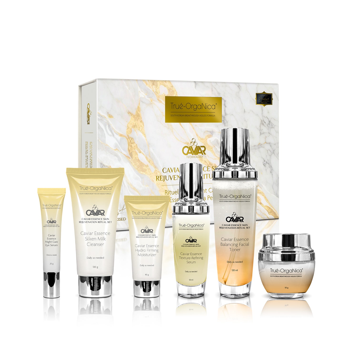 Caviar Essence Skin Rejuvenation Ritual Set