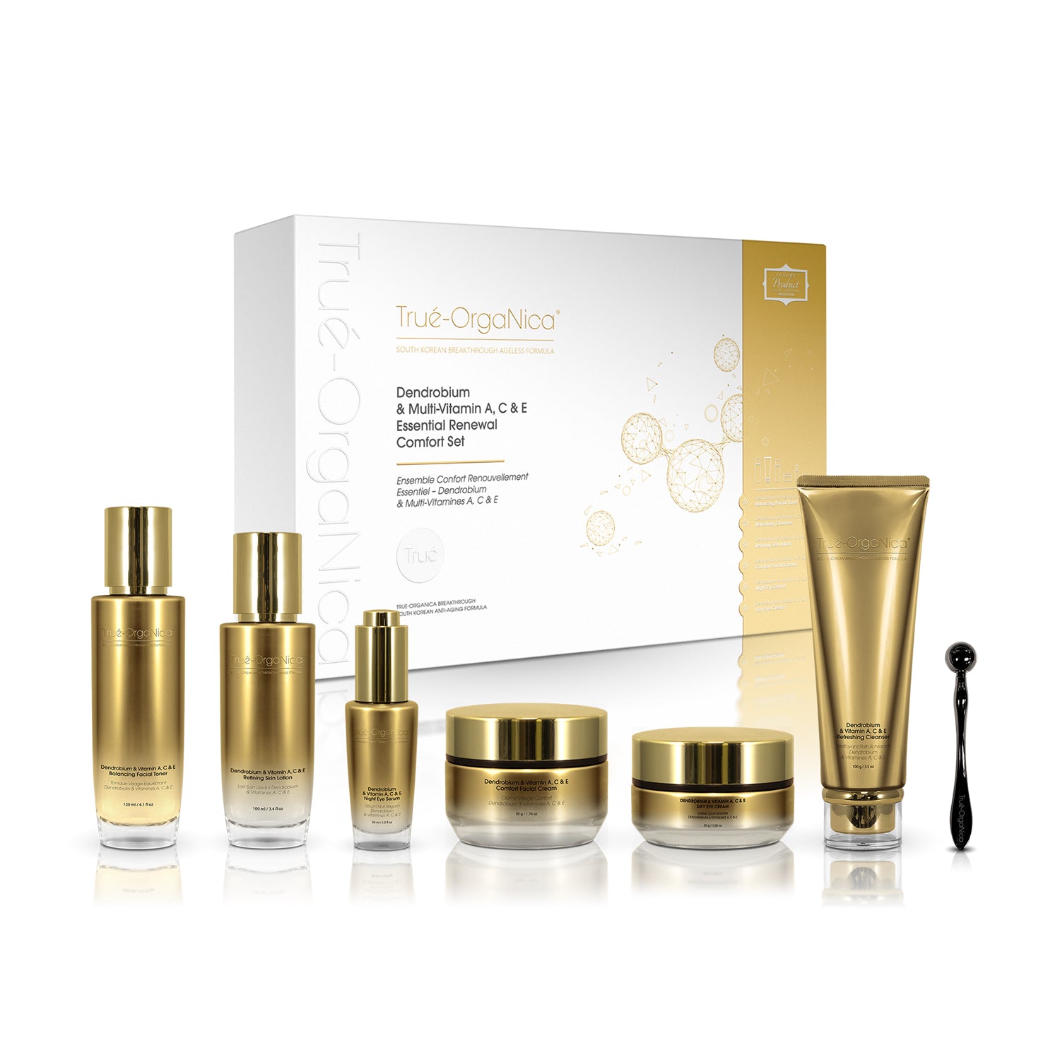 Dendrobium & Multi-Vitamin A, C & E Essential Renewal Comfort Set